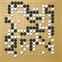 Board position at the end of game KPMC 2024 - Round 1 - Game 11: Avalos-Kenyi Kina vs Weichen Jiang