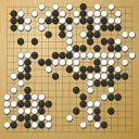 Board position at the end of game KPMC 2024 - Round 1 - Game 17: Stephen Nulty vs Tal Michaeli