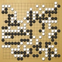 Board position at the end of game KPMC 2024 - Round 2 - Game 7: Yongfei Ge vs Cezary Czernecki