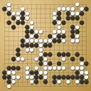 Board position at the end of game KPMC 2024 - Round 3 - Game 7: Yongfei Ge vs Doyoung Kim