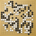 Board position at the end of game KPMC 2024 - Round 3 - Game 2: Weichen Jiang vs Chen-en Chung