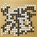 Board position at the end of game KPMC 2024 - Round 4 - Game 3: Yongfei Ge vs Valerii Krushelnytskyi
