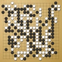 Board position at the end of game KPMC 2024 - Round 5 - Game 7: Cezary Czernecki vs Weichen Jiang