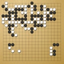 Board position at the end of game KPMC 2025 - Round 1 - Game 19: Cristian Rodrigo Alvial vs Denis Dobranis