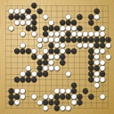 Board position at the end of game KPMC 2025 - Round 2 - Game 7: Yoshiki Kurita vs Jeremy Cain