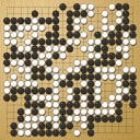 Board position at the end of game KPMC 2025 - Round 2 - Game 8: Ulas Oren vs Yiming Guo