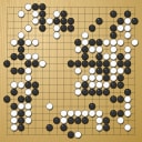 Board position at the end of game KPMC 2025 - Round 4 - Game 2: Hyun Seok Shin vs Yoshiki Kurita