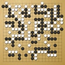 Board position at the end of game KPMC 2025 - Round 5 - Game 24: Cristian Rodrigo Alvial vs Bin Hu