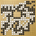 Board position at the end of game KPMC 2025 - Round 5 - Game 2: Yen Yu Cheng vs Hyun Seok Shin