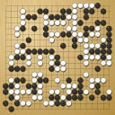 Board position at the end of game KPMC 2025 - Round 7 - Game 7: Olli Ervelae vs Yoshiki Kurita