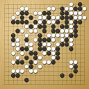 Board position at the end of game KPMC 2025 - Round 7 - Game 18: Bin Hu vs Shou-kai Lee