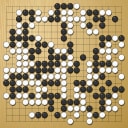Board position at the end of game KPMC 2025 - Round 7 - Game 2: Hyun Seok Shin vs Albert Yen