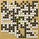 Board position at the end of game KPMC 2025 - Round 7 - Game 5: Rob van Zeijst vs In-Hang Sam