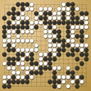 Board position at the end of game KPMC 2025 - Round 7 - Game 17: Zhengbo Zhao vs Francois Gonze